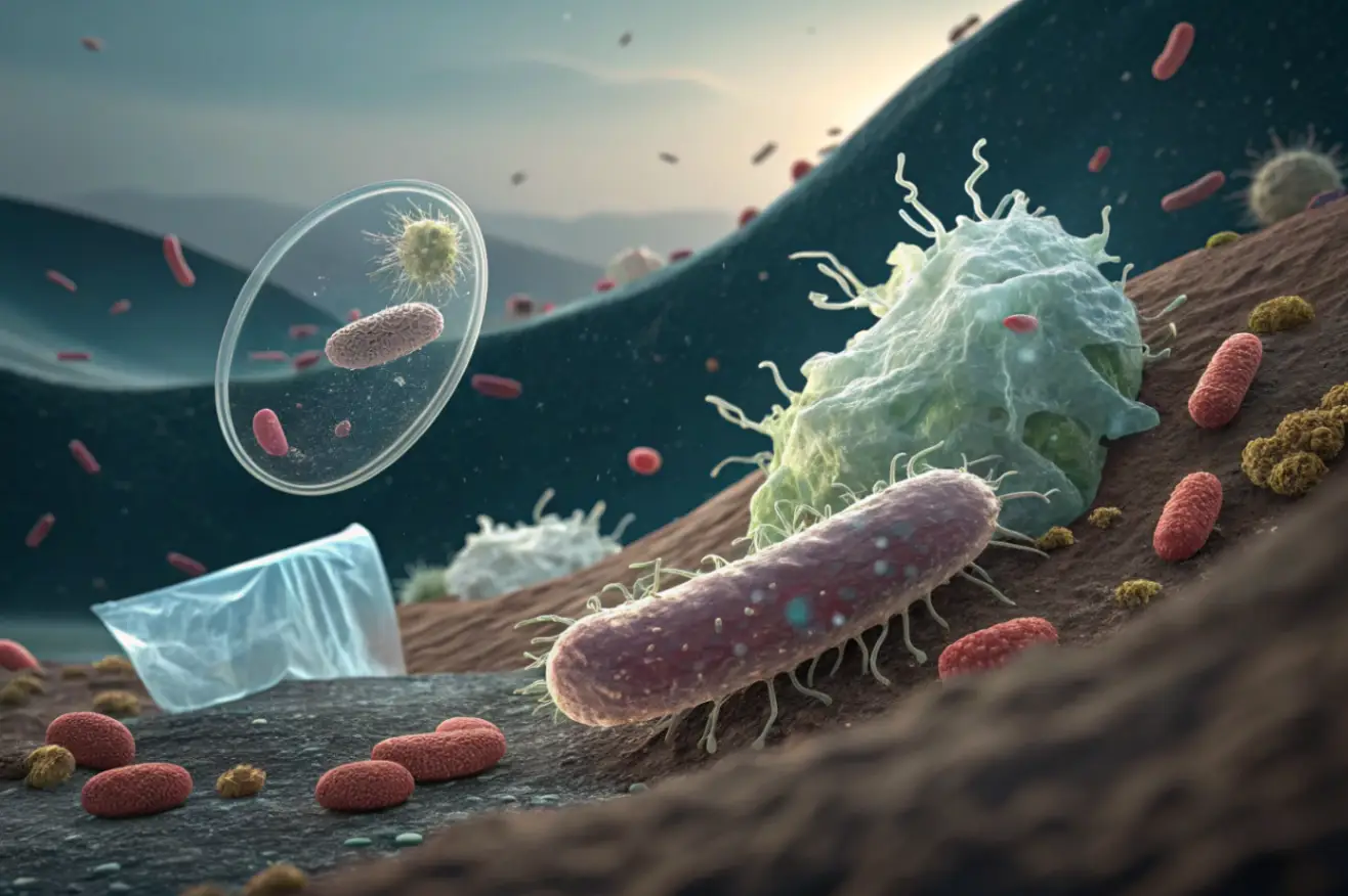 Бактерии, которые едят пластик: главное биооткрытие 2025